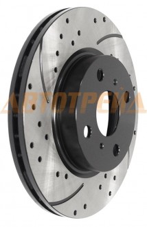 Комплект дисков тормозных передний перфорированные TOYOTA Corolla/Spacio AE11#, Levin/MarinoTrueno G
