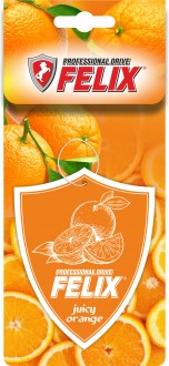Ароматизатор бумажный Felix, Брызги сочного апельсина