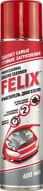 Очиститель двигателя Felix, 400мл
