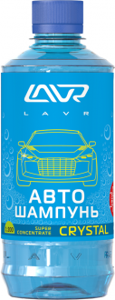 Автошампунь-суперконцентрат Crystal LAVR Auto Shampoo