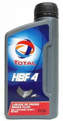Тормозная жидкость DOT 4, "Brake Fluid HBF 4", 0.5л