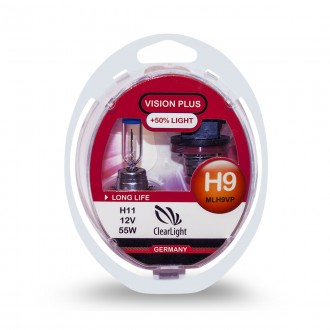 Лампа галогенная H9 Vision Plus +50%
