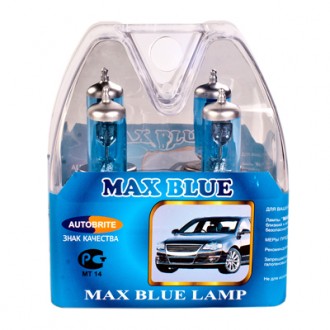 Автолампа H4-12V-60/55W - P43T - MAX BLUE