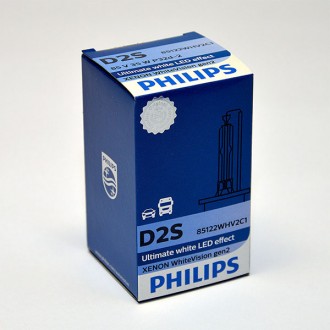 Автомобильные лампы Philips Xenon WhiteVision второго поколения